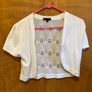 White sweater, medium